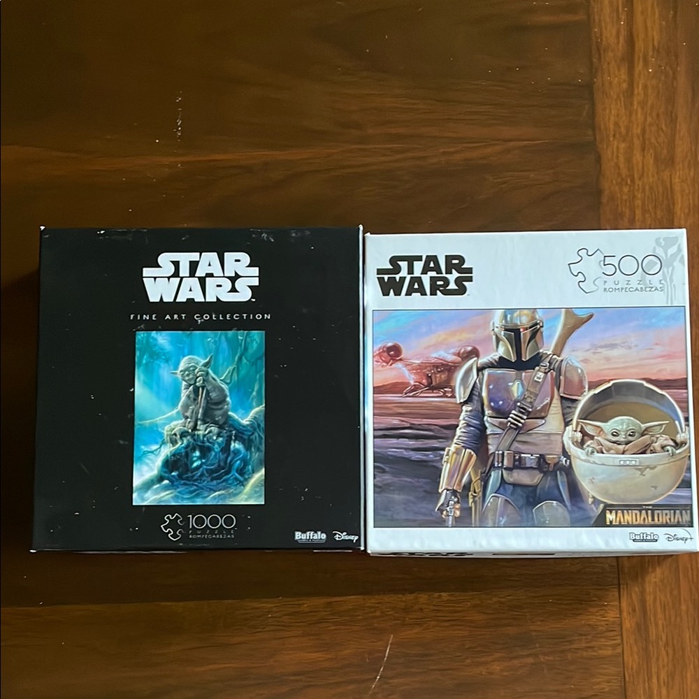 Disney Star Wars Puzzle Duo - Yoda & Mandalorian